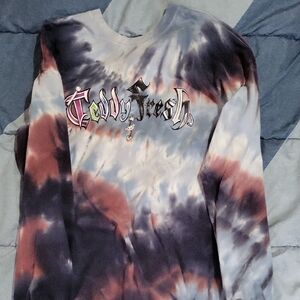 Teddy Fresh Tie-Dye Long Sleeve Shirt